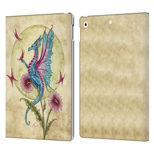 Étui portefeuille iPad 10.2 cuir Amy Brown compatible tablette Apple 2019 2020 2021