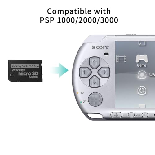 QUMOX Adaptateur Micro SD vers Memory Stick Pro Duo – vue 3
