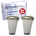 Produktbild 2x Trade-Shop Filter/Faltenfilter/Lamellenfiler kompatibel mit Einhell TE-SV18 Akku-Staubsauger 2351266