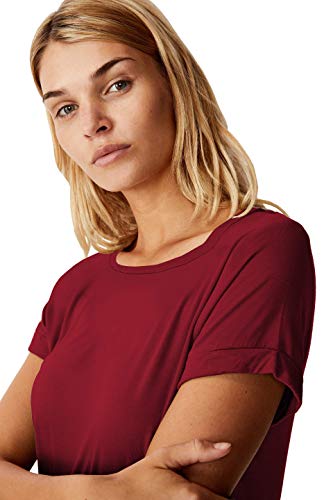 Image of Fabricorn Combo of Plain Color Stylish Up and Down Cotton Tshirt for Women