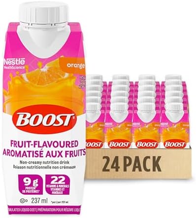 BOOST Fruit Flavoured Complete Nutrition Orange, 24 Boxes, 6.3 kg
