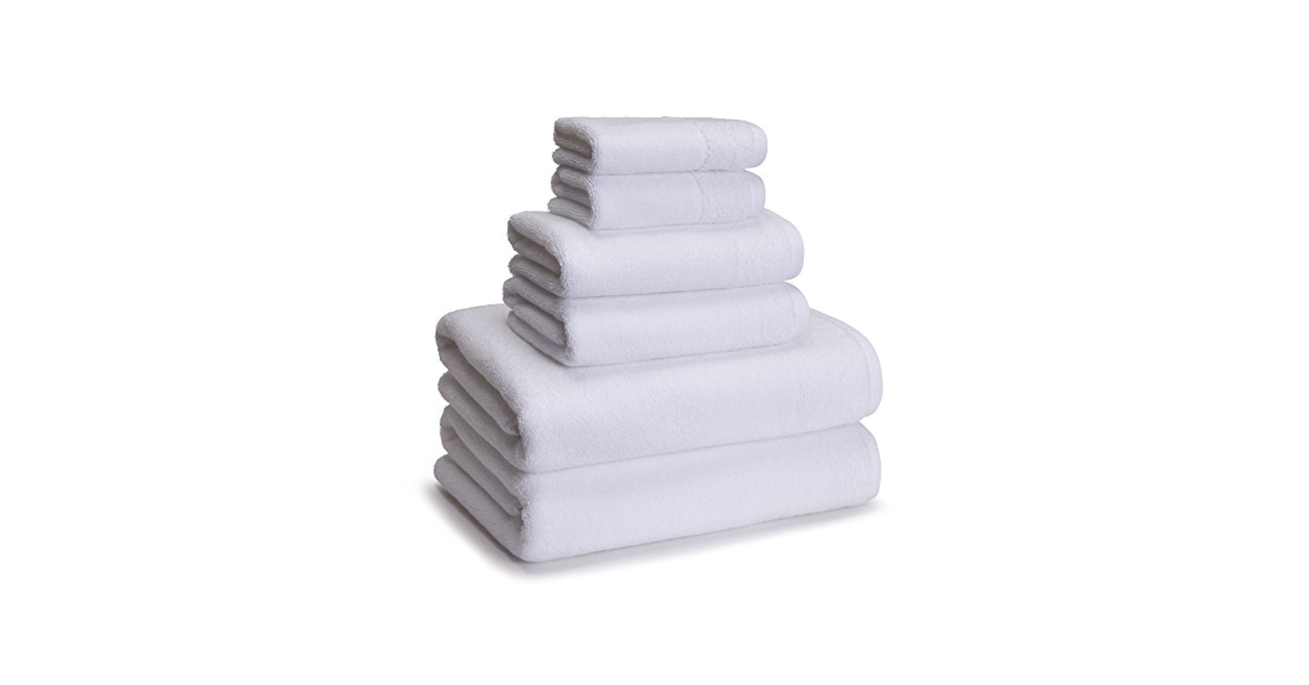 ¥ellow bucks towel 7枚SET Spa-6pc-Bamboo-TowelSet-Cloud-