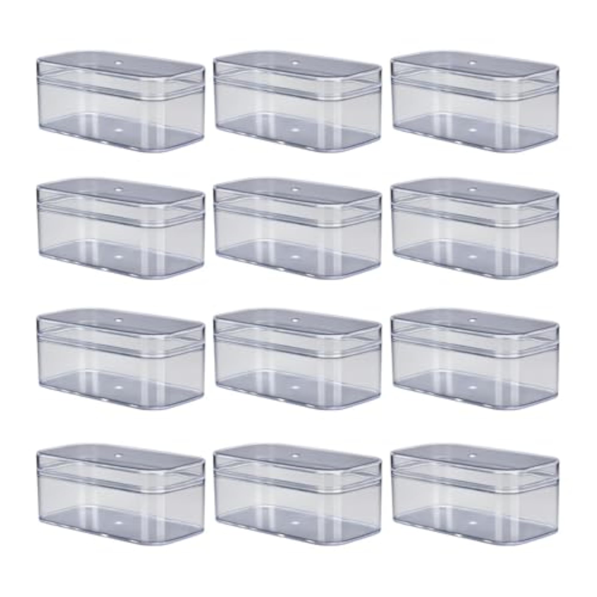 12Pcs Transparent Candy Packaging Box for Parties & Weddings