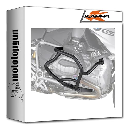 Sabot moteur Kappa KN5108 noir pour moto BMW R 1200 GS 2013-2015