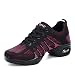 RHSMQ Chaussures de Danse Femme Adulte Four Seasons Style Mesh Goldatable Air Coussin Soft Fashion Sports Sports Sports Jazz Hip Hop Square Danse Moderne Dance Sailor Dance Chaussures de Danse