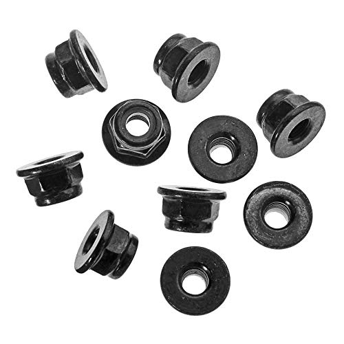 Axial Nylon Locknut M4 Black (10), AXIC1045