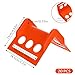 20 Pack Orange Flatbed Edge Protectors Corner Protectors for Up to 4 Inch Straps, Reusable Plastic Edge Guards for Box Truck and Flatbed Loads