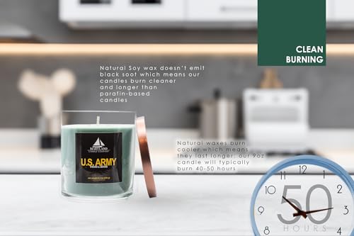 Military Candle, 9oz (Army)