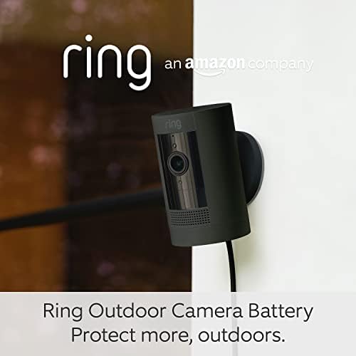 Ring Outdoor Camera Battery (Stick Up Cam) | HD wireless outdoor Security Camera 1080p Video, Two-Way Talk, Wifi, Works with Alexa | alternative to CCTV system | 30-day free trial of Ring Protect
