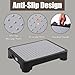 CHIKILLA Adjustable Step Stool for High Beds and Cars, 650lbs Heavy Duty Bed Step for Elderly, Non-Slip Mobility Platform for Bathtub, Kitchen, SUV, 4 Height Levels 3.4-5