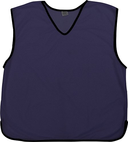 Baberos de entrenamiento PROSPO de malla deportiva para fútbol, rugby y fútbol, color azul marino, junior (de 7 a 2 años)