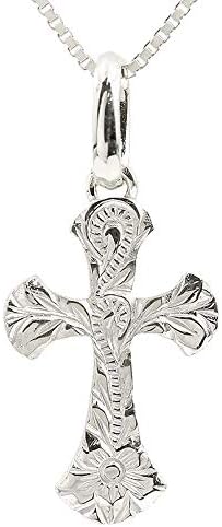 Amazon メンズ ハワイアンジュエリー クロス ペンダントトップ ネックレス プラチナ Pt900 ハワイアンジュエリー 手彫り ネックレス 通販