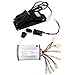 RiToEasysports 48V 1000w Brushed Motor Controller, with Foot Throttle Pedal Electric Conversion Kit for Electric Scooters Tricycles