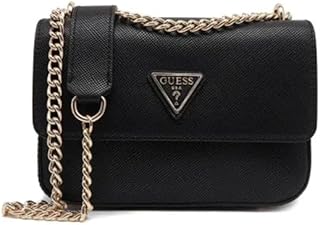 شنطة كتف سوداء مع حزام سلسلة، GB329