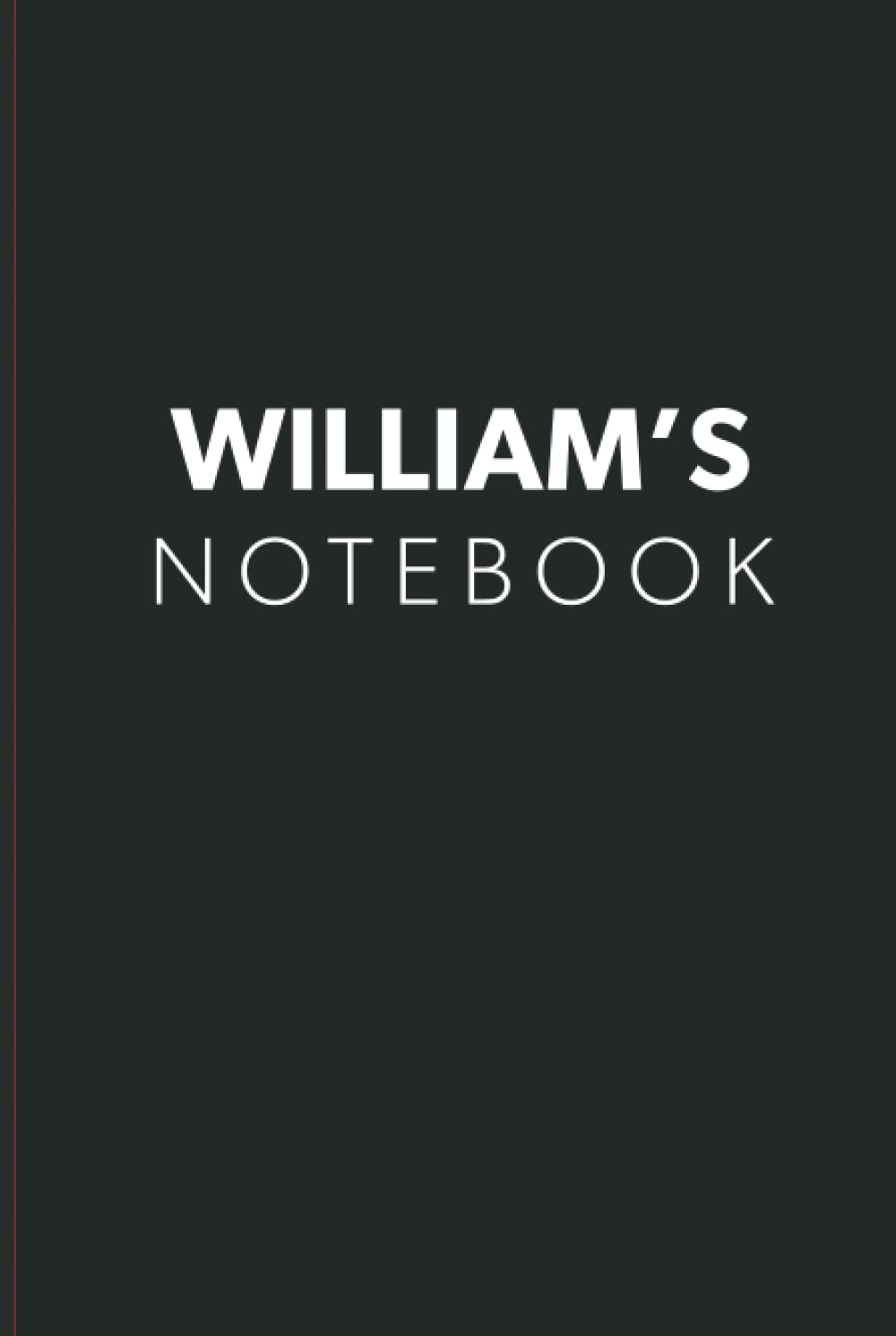 William's Notebook: Notebook with lined pages.