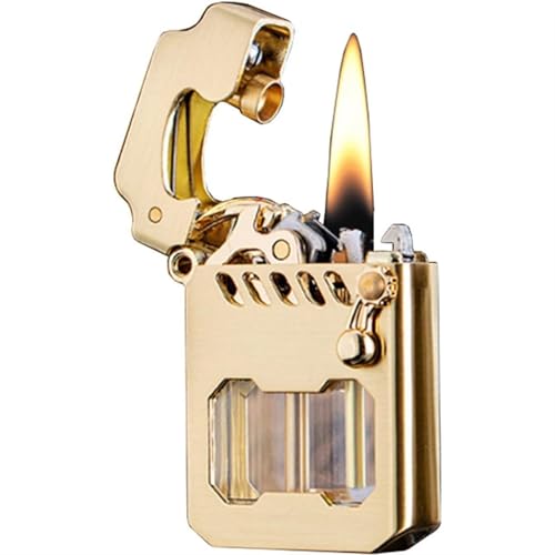 Encendedor de queroseno recargable y resistente al viento para viaje 2