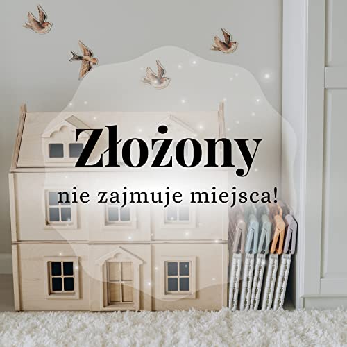 Bisoo SkładanyTaboret dla Dzieci – Antypoślizgowy Stopień Stołek do Toalety łazienki i Kuchni – Składany Przenośny i Poręczny Podnóżek Dziecięcy - 22 cm (Szałwia)