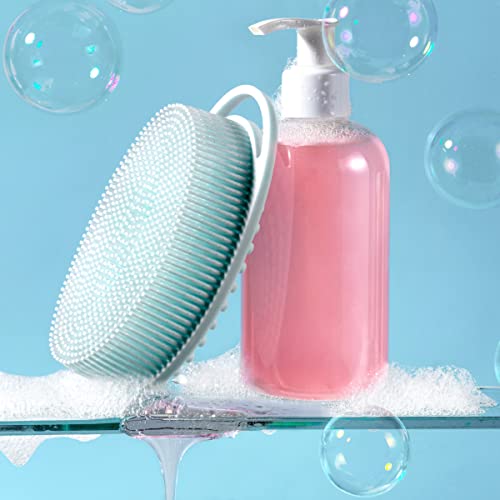 Freeman Premium Exfoliating Silicone Body Scrubber, Easy To Use, Long Lasting, Deep Cleansing On Skin, Better Than Loofahs, Perfect For Men & Women, Hygienic, Cruelty Free & Vegan, 1 Count #TOP4