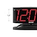 Sharp Digital Alarm Clock with Easy to Read Large Numbers and Swivel Base