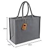 Westford Mill W407 Classic Jute Shopper Bag - Eco-Friendly & Stylish #1