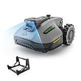 MAMMOTION YUKA mini 2 500 Robot Tagliaerba senza Filo Perimetrale, Nessuna Perdita di Segnale, Senza RTK, Visione AI Tri-Cam, DropMow, Mappatura Auto Multi-zona