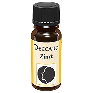 DECCARO Aceite aromático Canela, 10 ml (Aceite de Perfume)