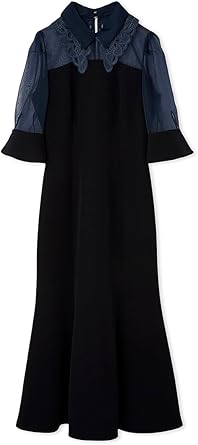 Amazon.co.jp: [スナイデル] ダブルカラーマーメイドドレス : ファッション