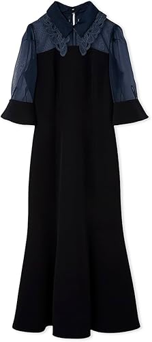 Amazon.co.jp: [スナイデル] ダブルカラーマーメイドドレス : ファッション