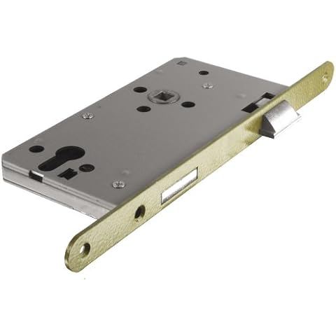 ABUS Tür-Einsteckschloss Profilzylinder THZ90 HG R hammerschlag-gold Cover