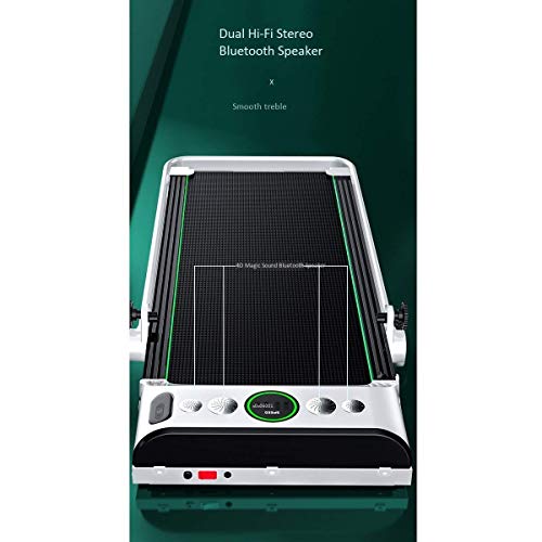 Image of Folding Treadmills Treadmill Folding Under Desk Mini Home Office Walkpad 6 Km /H Joint Protection Tech Speaker Compact Walking Runningmachine