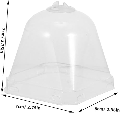 Miniatura 3 de MERRYHAPY Cubiertas de campana de cúpula de plantas de material resistente fabricado para jardinería y protección de invierno