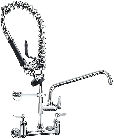 Fapully Touchless Kitchen Faucet with Pull Down Sprayer, Brushed Gold Motion Sensor Smart Commercial Single Handle Single Hole Faucet for Kitchen Sink