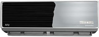 unionaire Artify Split Air Conditioner, Cool & Heat, 3 HP, Black, Plasma Ionizer, Turbo, 24-Hour Timer - ARTI024HY