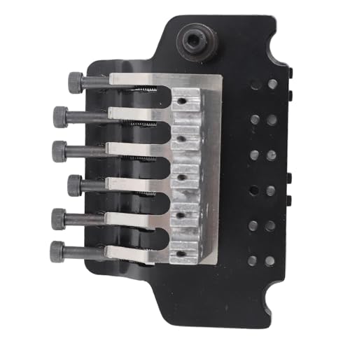 Vistreck Tremolo Bridge System for Enhanced Vibrato Performance (Black)