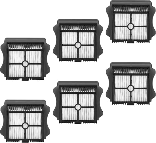 Image of 6 Pack HEPA Filters Replacement Parts for Tineco iFloor 3, Floor One S3 /S5 /S5 Pro /S5 Extreme Cordless Wet Dry Vacuum Cleaner