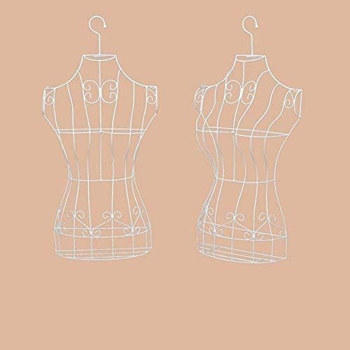 Mini Dressmakers Dummy Famale, Adjustable Height, Tailor Manikins Doll Dress Form Display Dollhouse Accessories Decoration Tailor Dummy Adjustable (Size : 1/3) (White) image 4