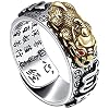 Feng Shui Pixiu Ring Original, Anillo Pixiu Feng Shui De La Buena Suerte, Adjustable Handmade Buddhist Jewelry for Luck, Wealth, and Health Gift