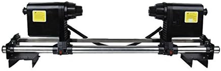 54'' 64'' Automatic Media Take up Reel System Paper Pickup Roller Controller 2 Motors for Roland SP540/SP540V/RA640 Mimaki Mutoh Printers