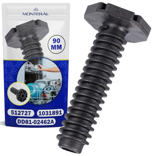 Spülmaschine Füße 90 mm mit Originalcode 512727 für Gorenje 1031891 für Amica DD81-02462A für Samsung 49037624 für Candy 81785382 für Teka AS0042257 für Fagor für Brandt - MONTERAL