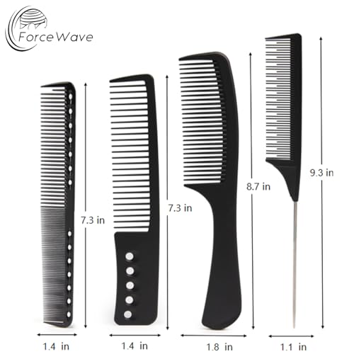 Set de 4 peines profesionales ForceWave miniatura 2