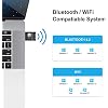 Blueshadow Mini 2-in-1 USB WiFi Bluetooth Adapter AC600-2.4G/5G Dual Band Wireless Network Adapter for Desktop PC, Bluetooth 4.2, WPA3 Network Security, Supports Windows 11,10, 8.1,8, 7