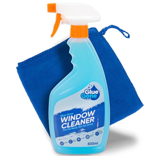 Glue Gone Car Window Cleaner Kit - Includes 500 ml
