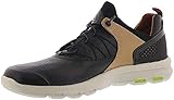 Rockport Men LETS WALK M BUNGEE BLACK/LEATHER