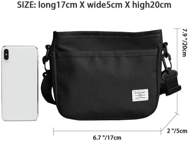 Small Crossbody bags for Women with RFID Blocking,Water Resistant Unisex Cross Body bag with Adjustable Strap,Small Purse Messenger bag, Anti Theft Crossbody Bag Travel Sling Bag for Men - Image 6