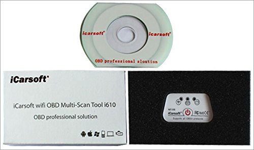 iCarsoft i610 OBDII do Wi-Fi Multi-Scan urządzenie diagnostyczne – obsługuje iPhone i Android