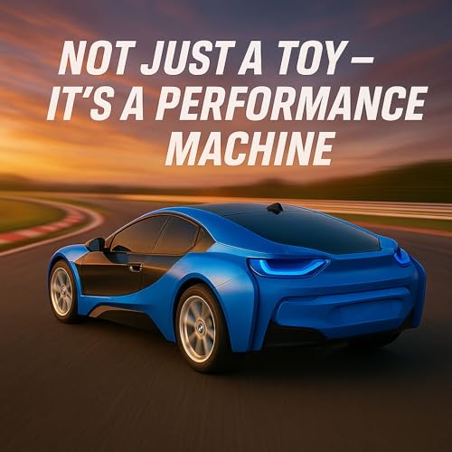 Image of GRAPHENE RC Battery Operated 3D Lights Famous Toy Car Remote Control High Speed Racing Car Toy Rechargeable Power Battery Car Gift for Kids Boy Girls (2-8 Years)