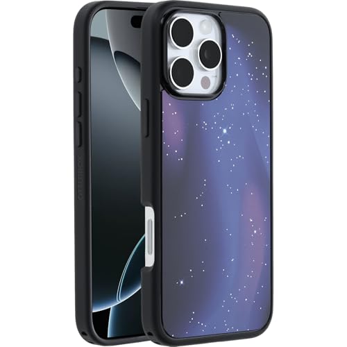 Image of OtterBox iPhone 16 Pro Max Symmetry Series Case - Nebula Night Black - Ultra-Thin, Sleek iPhone Case, Aesthetic iPhone Case with Nebula Galaxy Desin