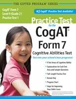 Practice Test for the CogAT® Form 7 Level 9 (Grade 2*) Practice Test 1 1937383067 Book Cover