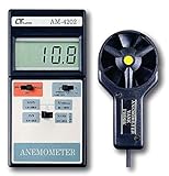 HVAC Anemometer/Peak Flow Meter/Air Flow Velocity Meter/Handheld Wind Speed Meter – Measures Wind Speed...
