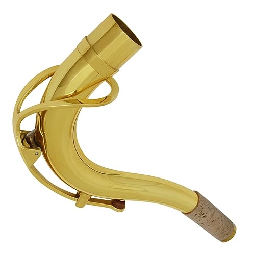 OFFSCH テナーサックス ベントネック パイプ口 27.5mm Bフラット サックスネック パイプネック バリトンサックスアクセサリー ソプラノサックスネック サックスマウスピースネック ア